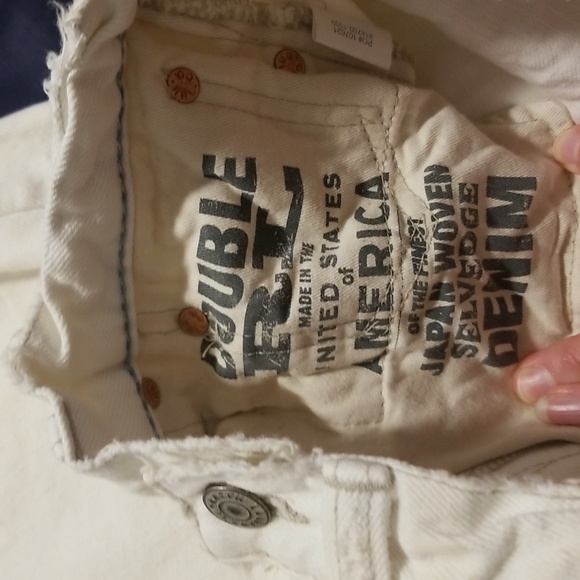 Ralph Lauren Slim Fit NWT White RRL 27x34 Vintage Distressed - Picture 17 of 17